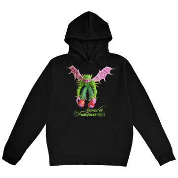 Bluza Doom 3K Spooky Fairy Core Hoodie Black