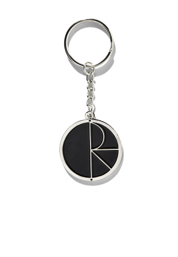 Polar Skate Co. Stroke Logo Silver KeyChain