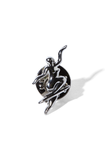 Polar Skate Co. No Complies Forever Silver Pin