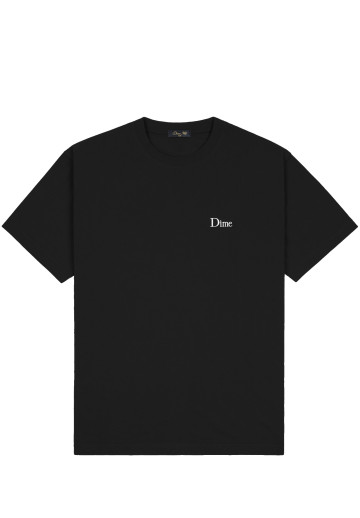 Dime Classic Small Logo T-Shirt Black
