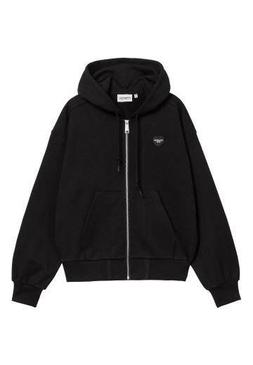 Carhartt WIP W' Hooded Heart II Hartt Sweat Jacket Black