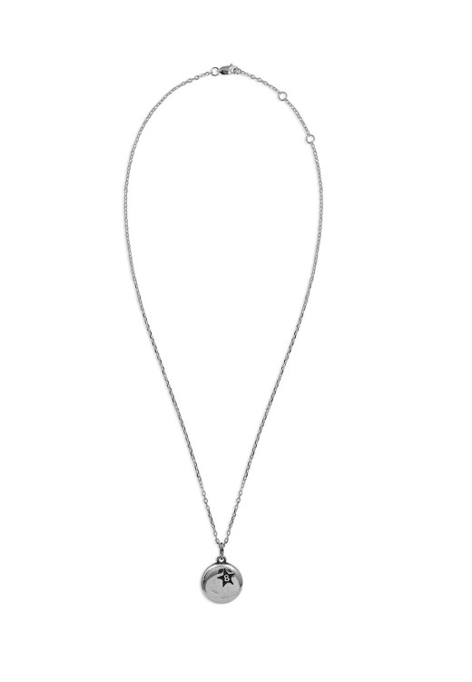 Twojeys 8 Ball Necklace Silver