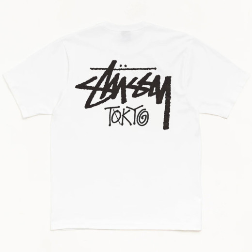 Stussy Stock Tokyo Tee White