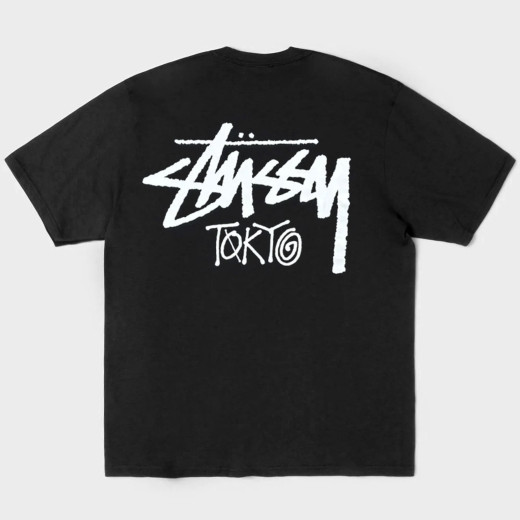 Stussy Stock Tokyo Tee Black