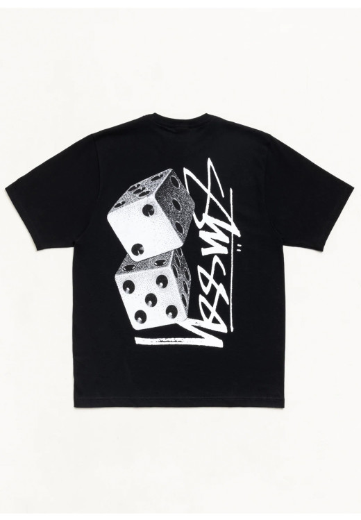 Stussy Tall Dice Tee Black