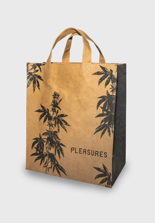 Pleasures Leaf Washable Kraft Bag Natural