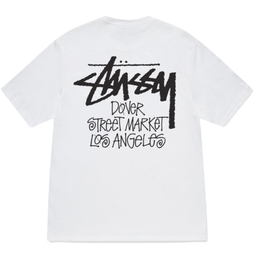 Stussy x DSM Los Angeles Tee White